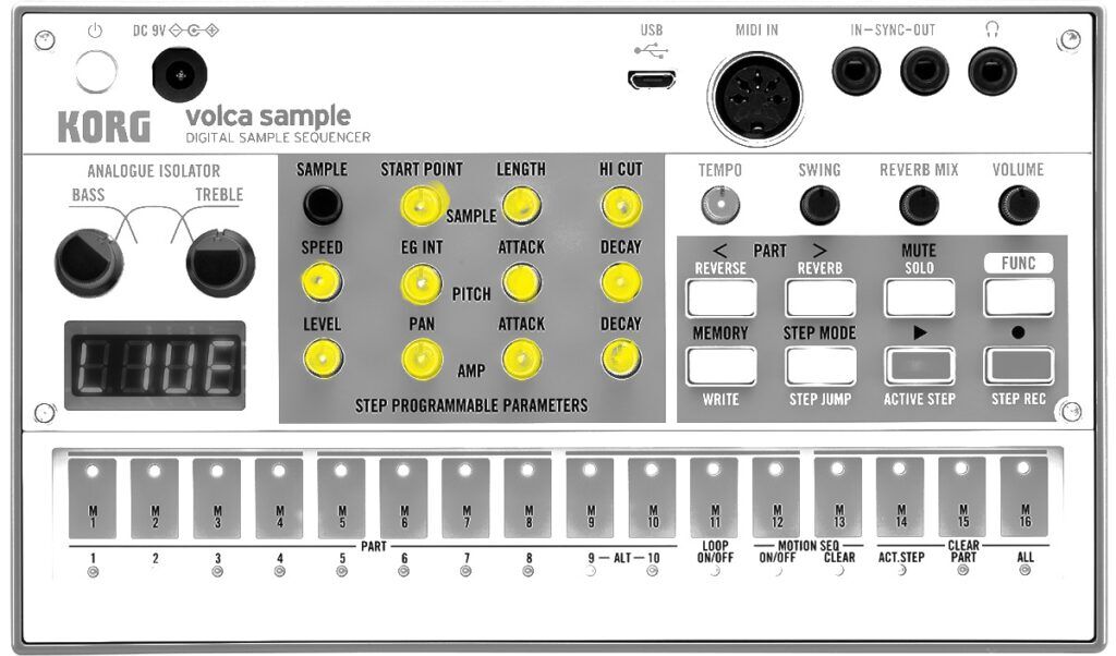 volca sample - DIGITAL SAMPLE SEQUENCER | KORG (Canada - EN)